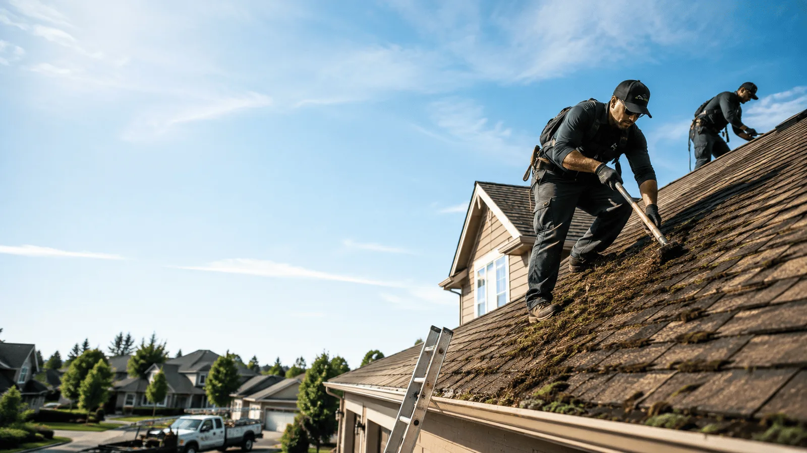 Roof Moss Removal in Durham, CT near me